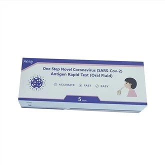 Kit per il test rapido dell'antigene della saliva COVID-19